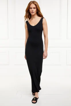 Amber V-Neck Maxi Dress