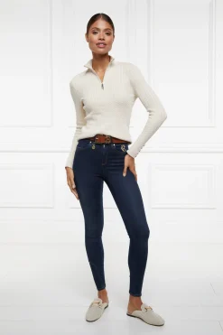 Ava Half Zip Knit
