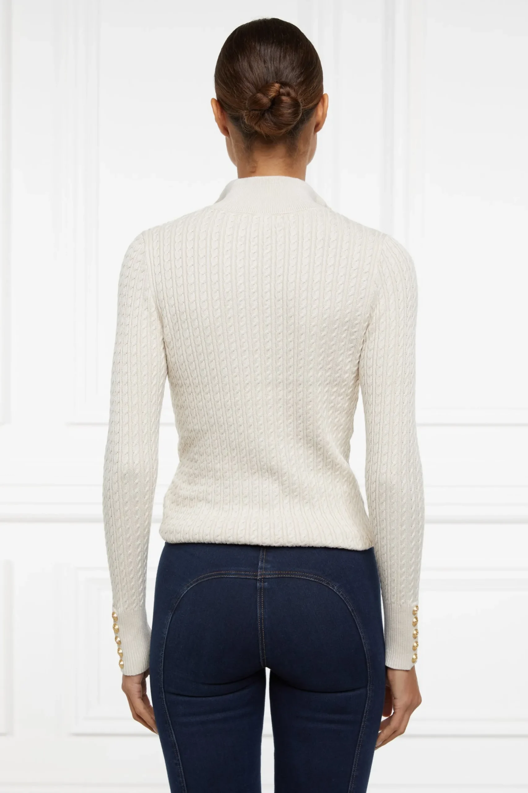 Ava Half Zip Knit