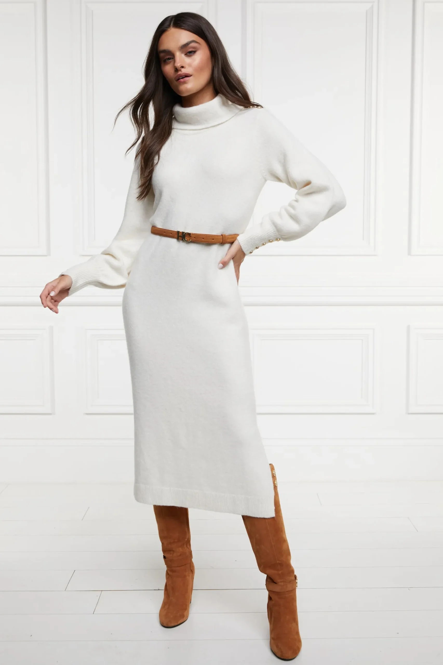 Berkeley Roll Neck Dress