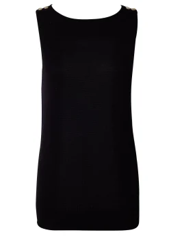 Boat Neck Vest