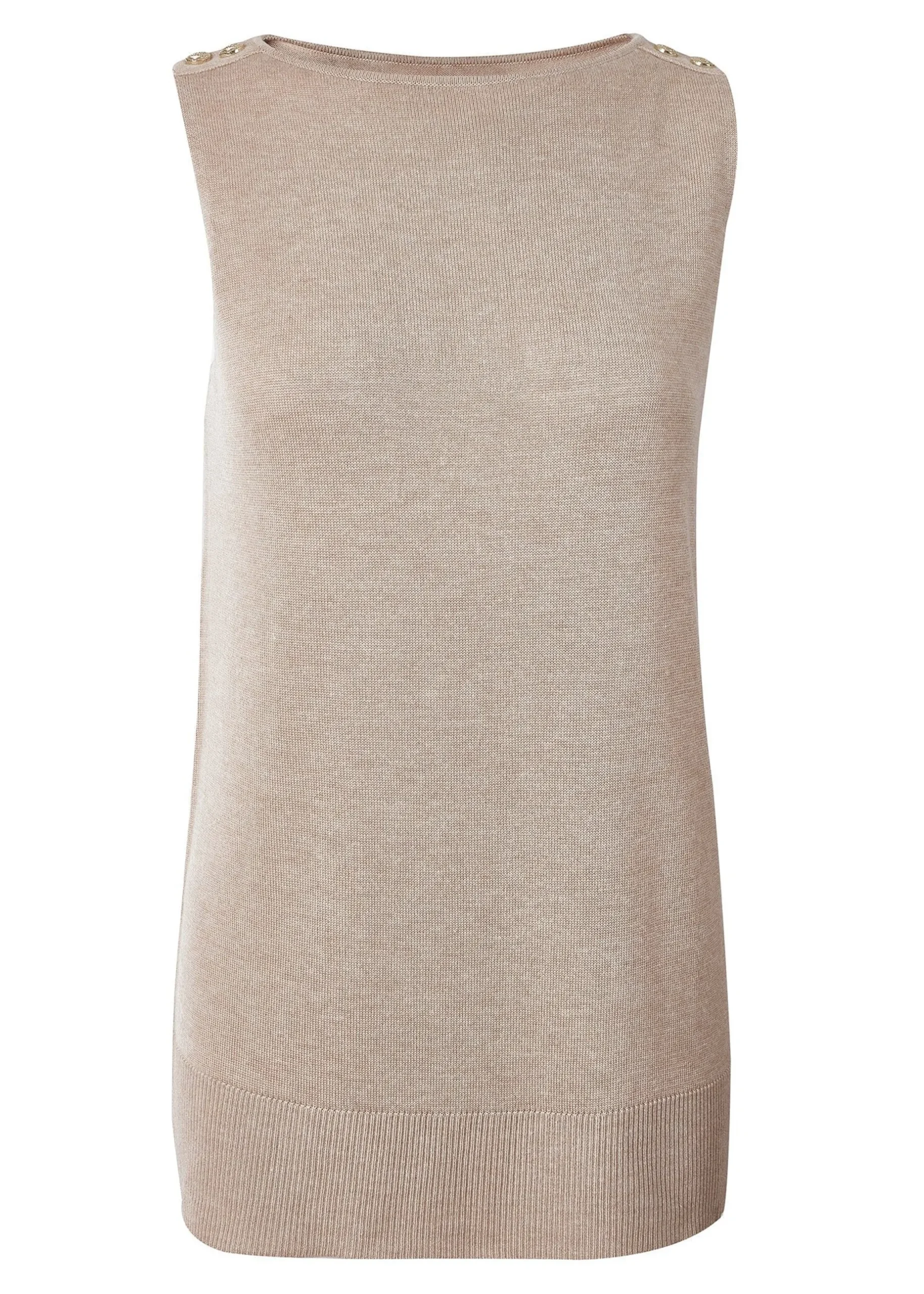 Boat Neck Vest