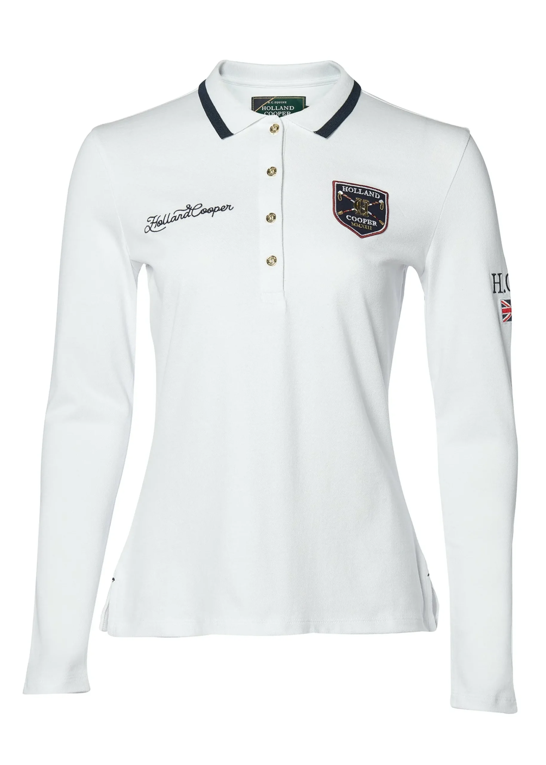 Classic Long Sleeve Polo Shirt