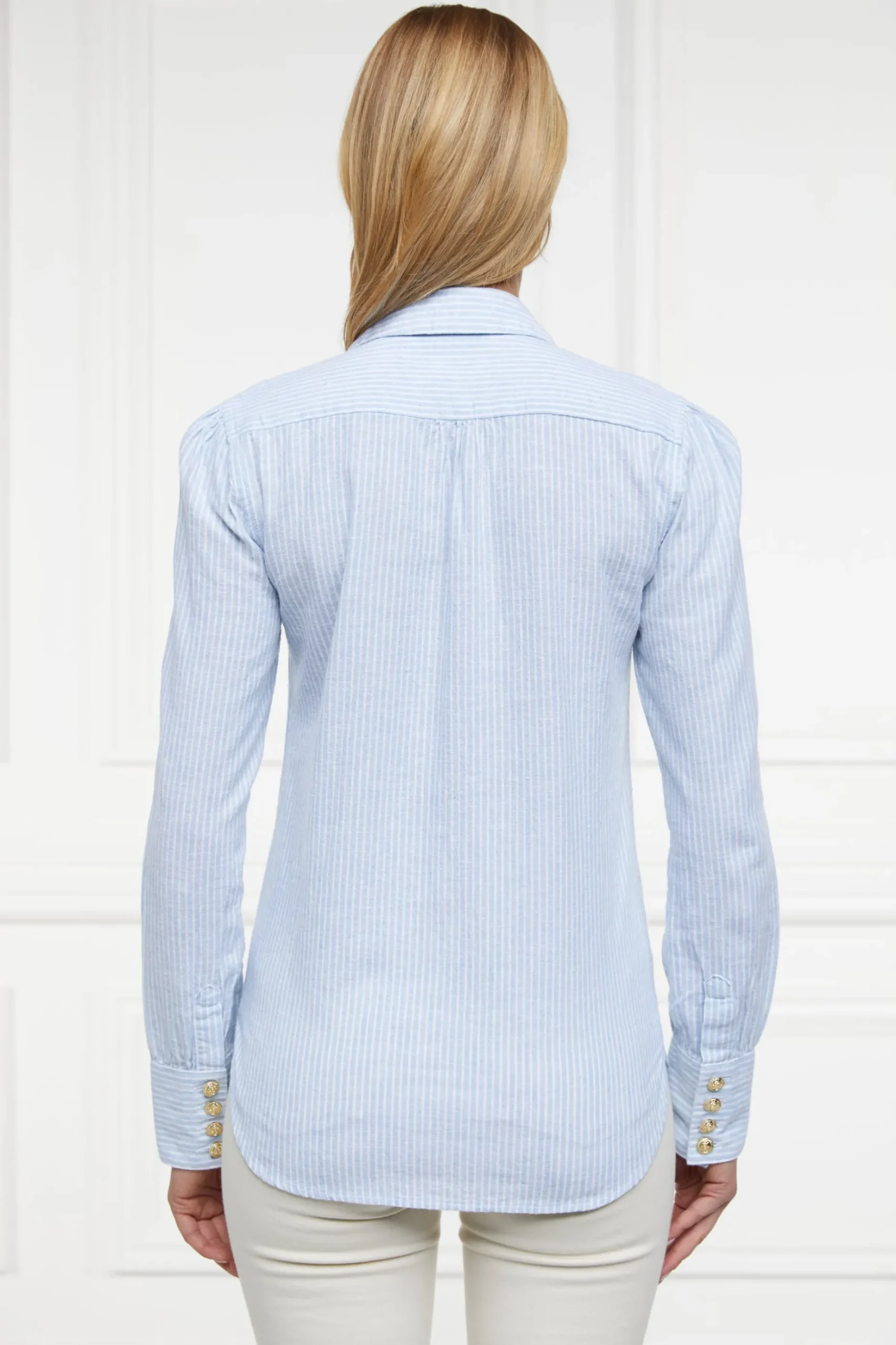 Classic V-Neck Blouse
