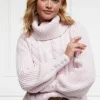 Corded Roll Neck Knit