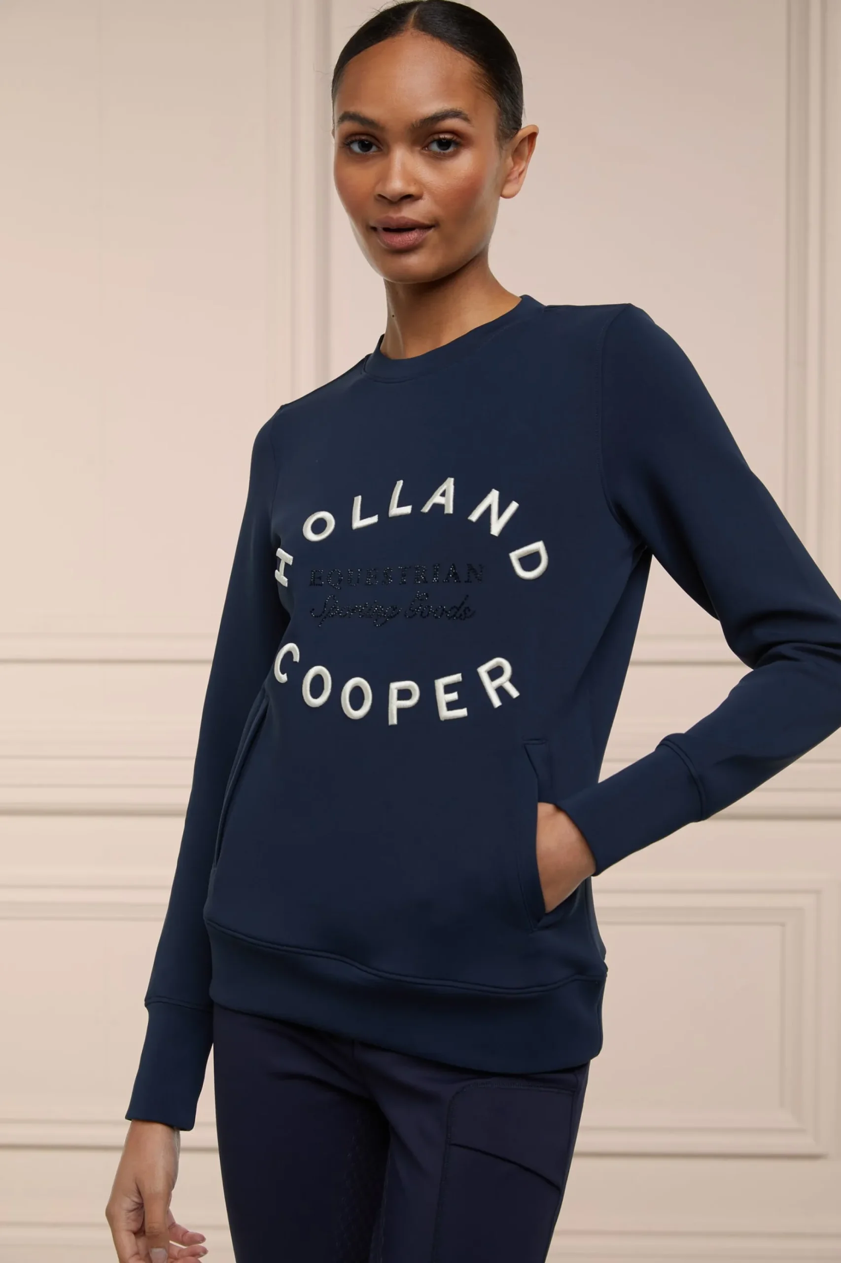 Crystal Crew Neck Sweat