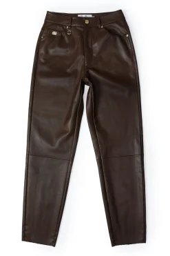 Dunwick Faux Leather Pant