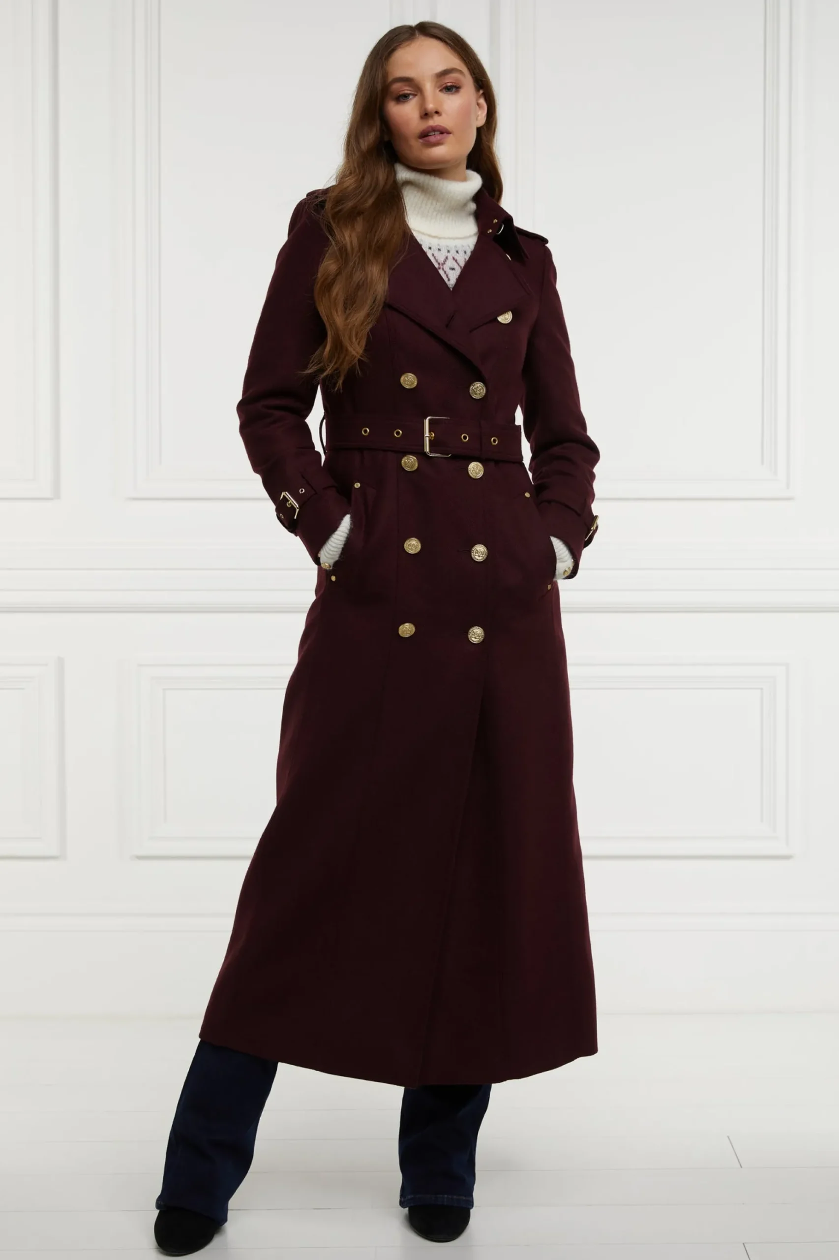 Full Length Marlborough Trench Coat