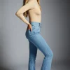 High Rise Flared Jean