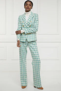 High Waisted Straight Trouser