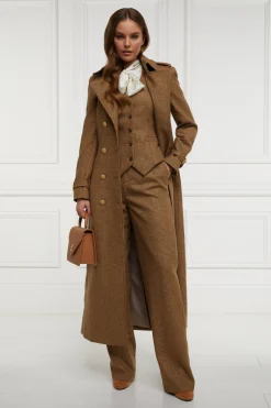 High Waisted Straight Trouser