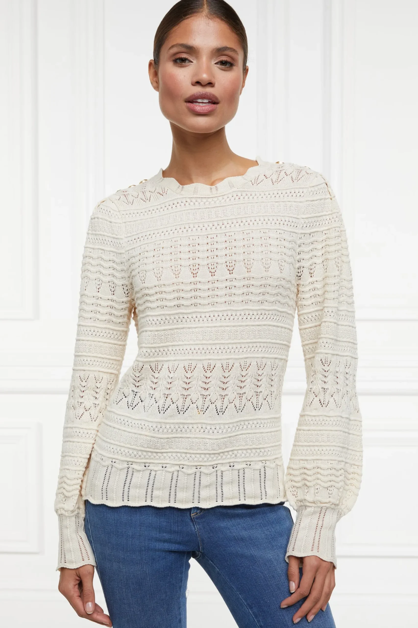 Kelsie Pointelle Knit