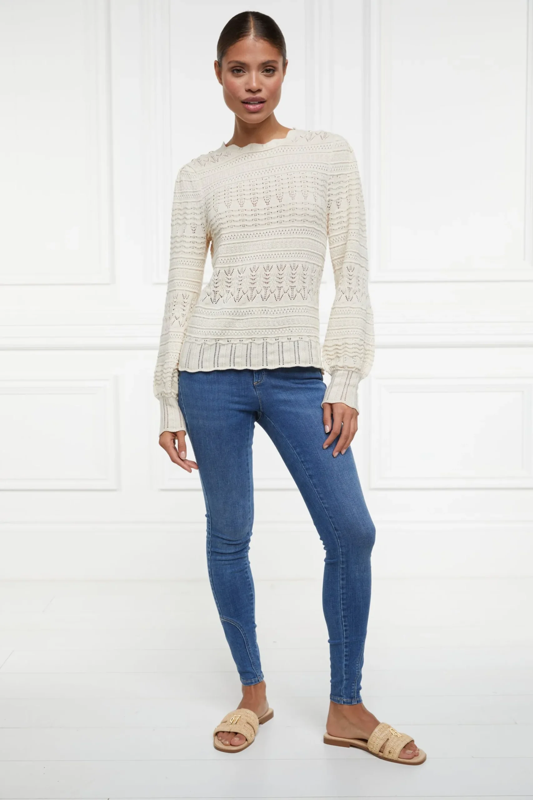 Kelsie Pointelle Knit