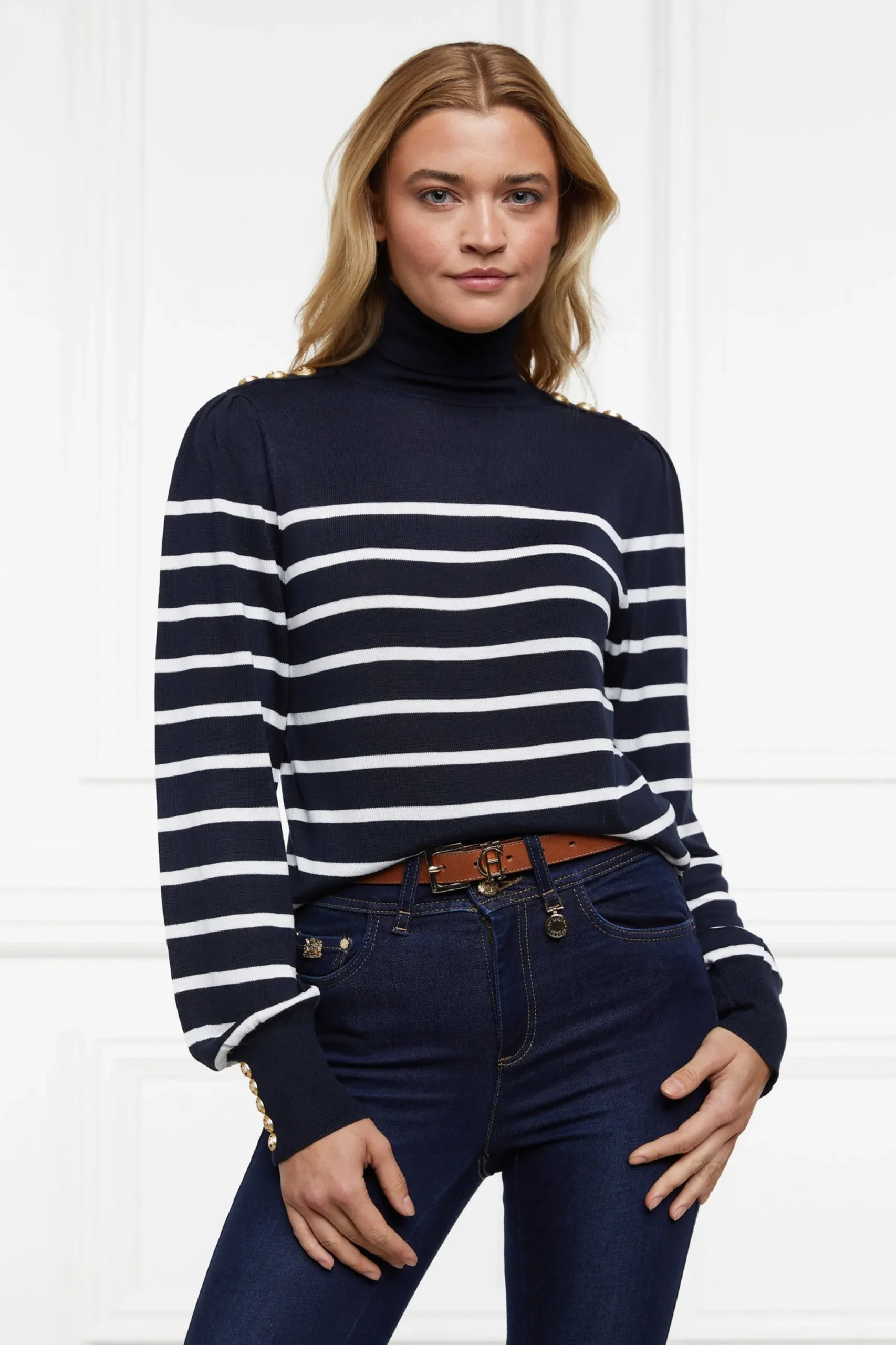 Kelsie Roll Neck Knit