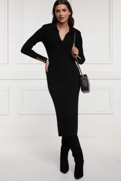 Knitted Shirt Dress