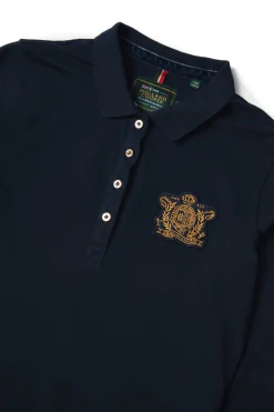 Long Sleeve Crest Polo