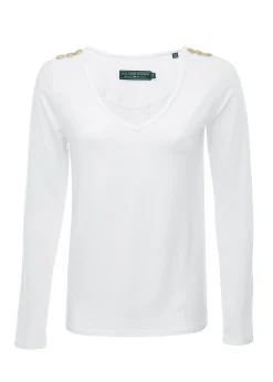 Long Sleeve V-Neck Tee