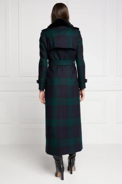 Marlborough Shearling Trench Coat