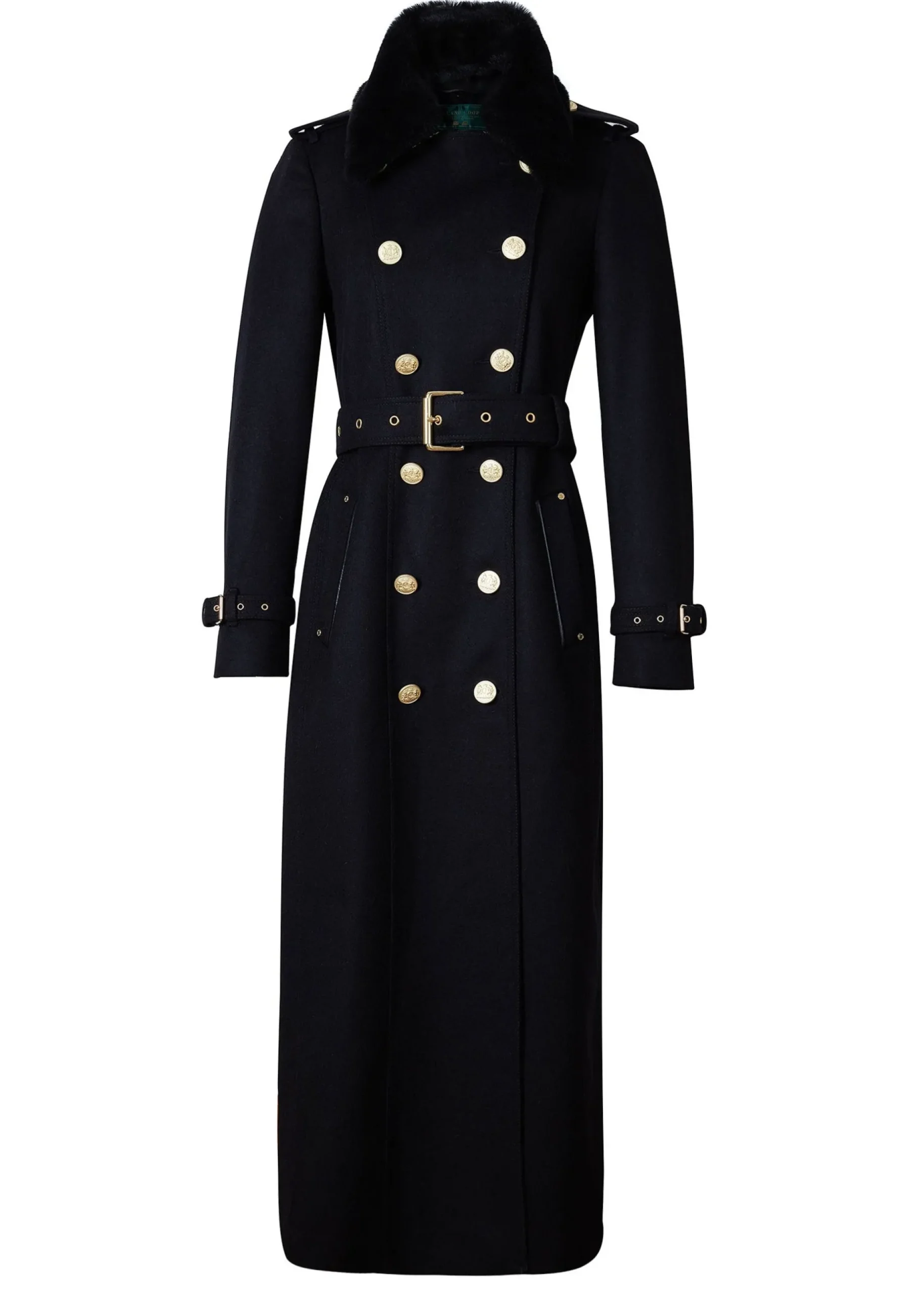 Marlborough Shearling Trench Coat