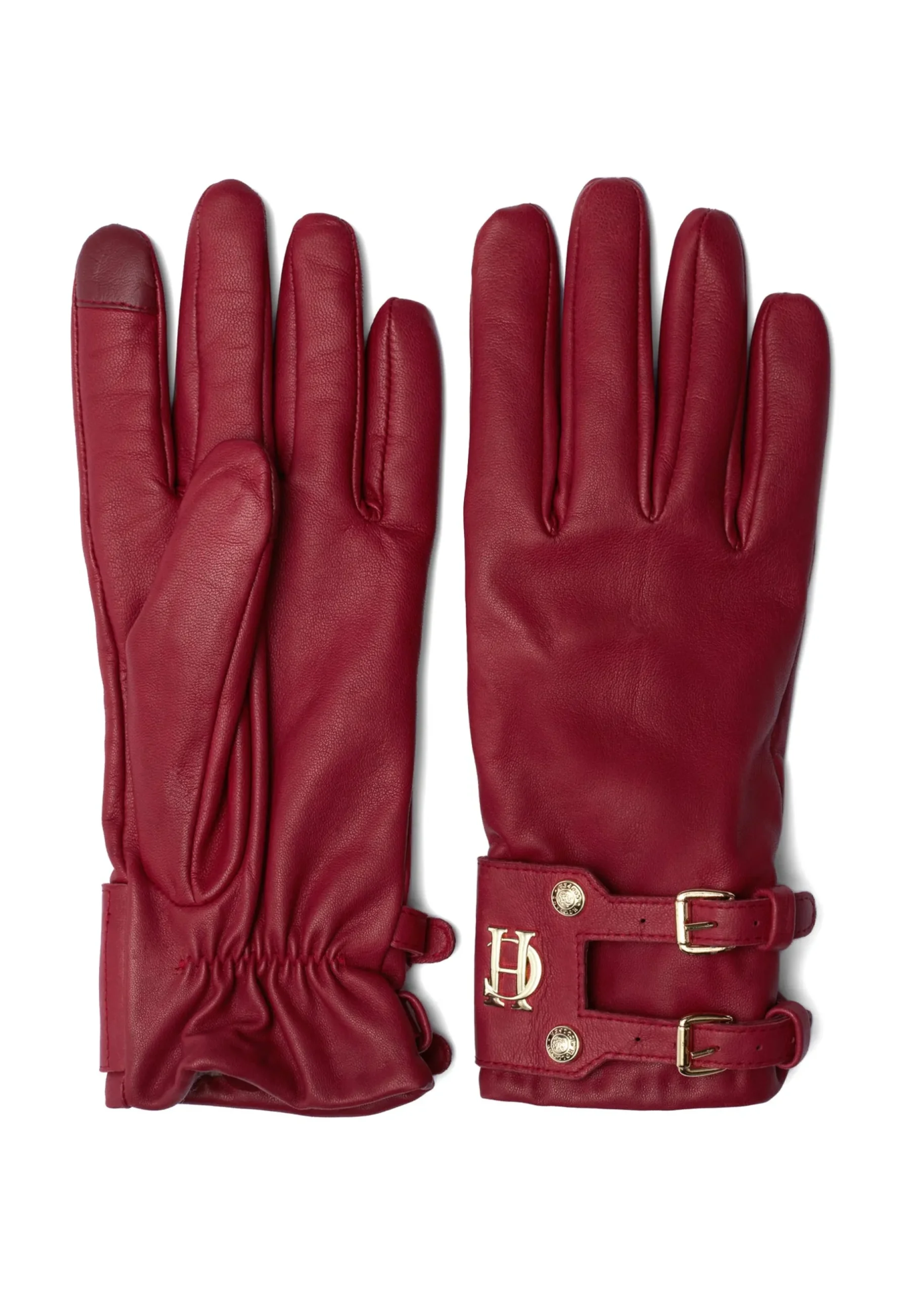 Monogram Leather Gloves