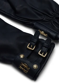 Monogram Leather Gloves