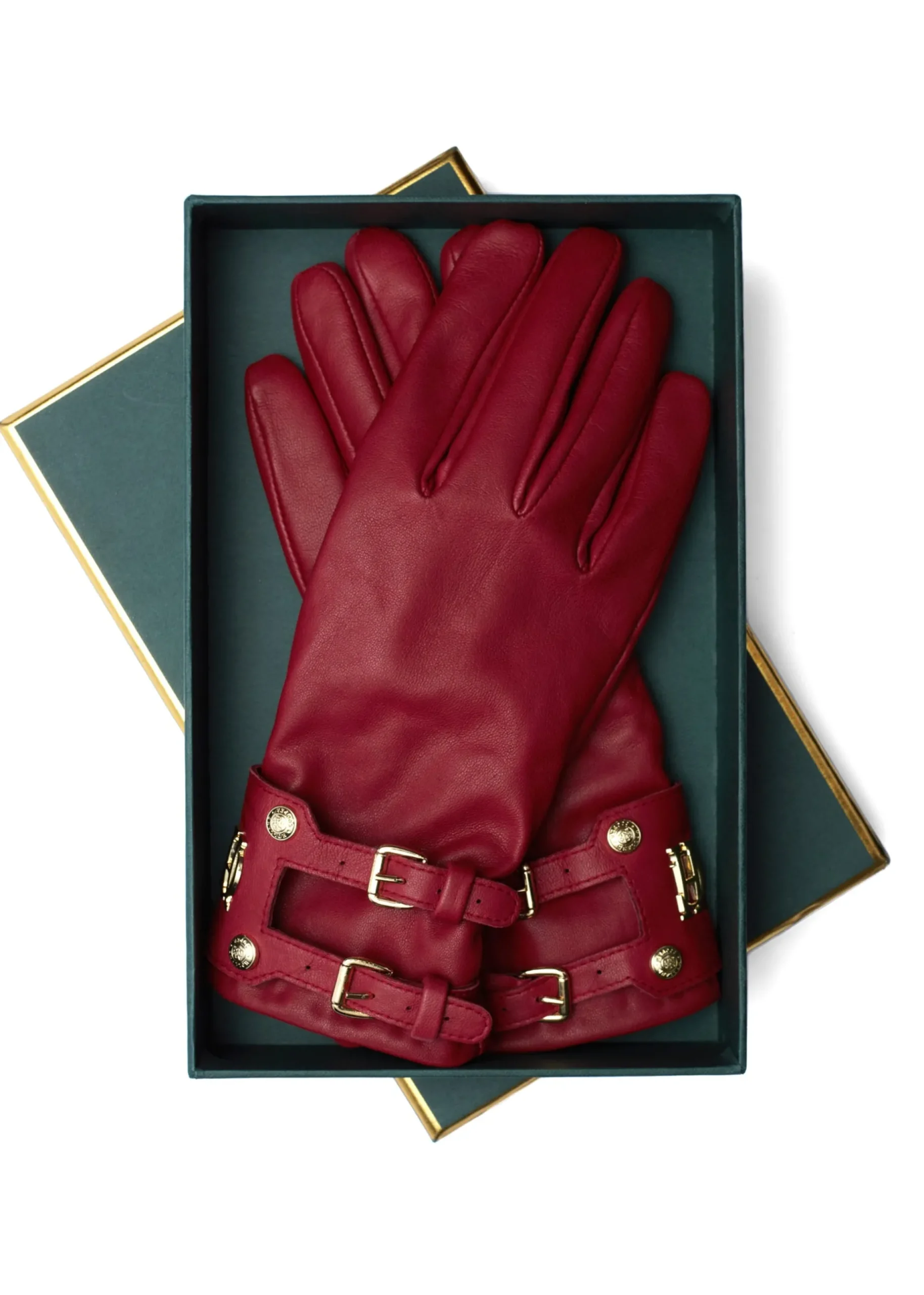 Monogram Leather Gloves