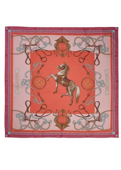 Regal Horse Silk Scarf