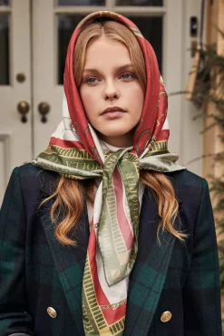 Regal Horse Silk Scarf