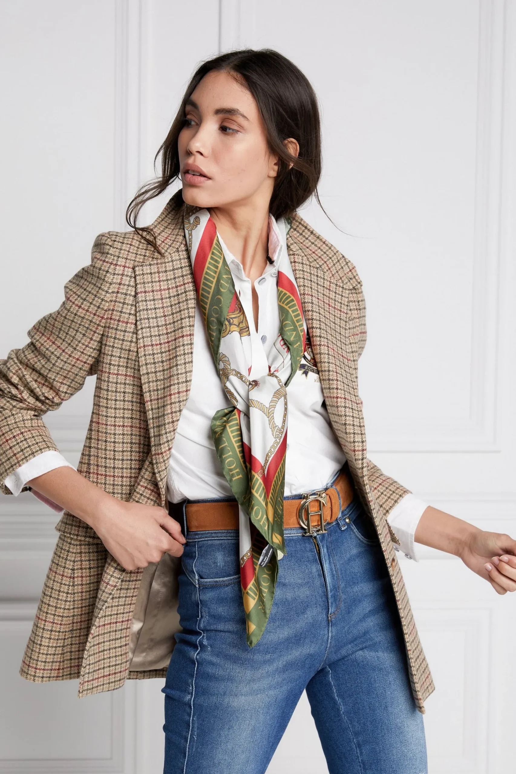 Regal Horse Silk Scarf