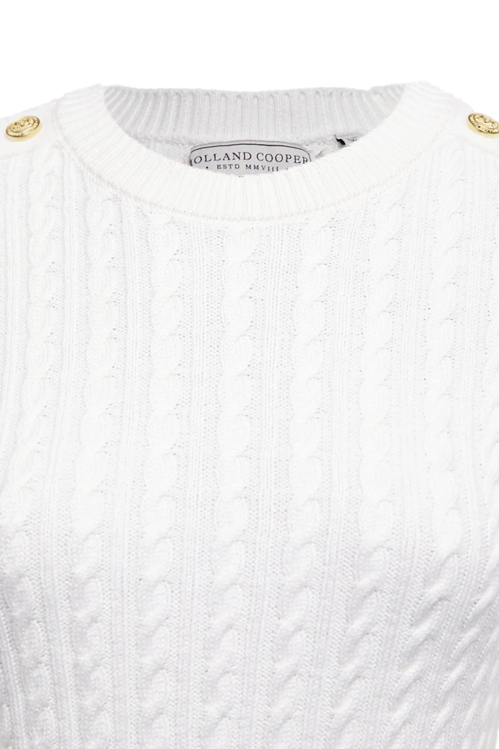 Seattle Cable Crew Knit