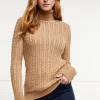 Seattle Roll Neck Cable Knit