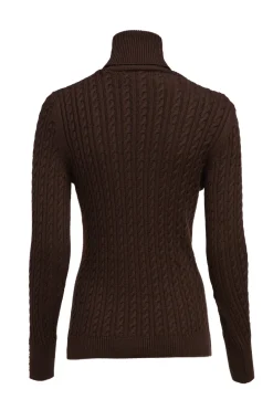 Seattle Roll Neck Cable Knit
