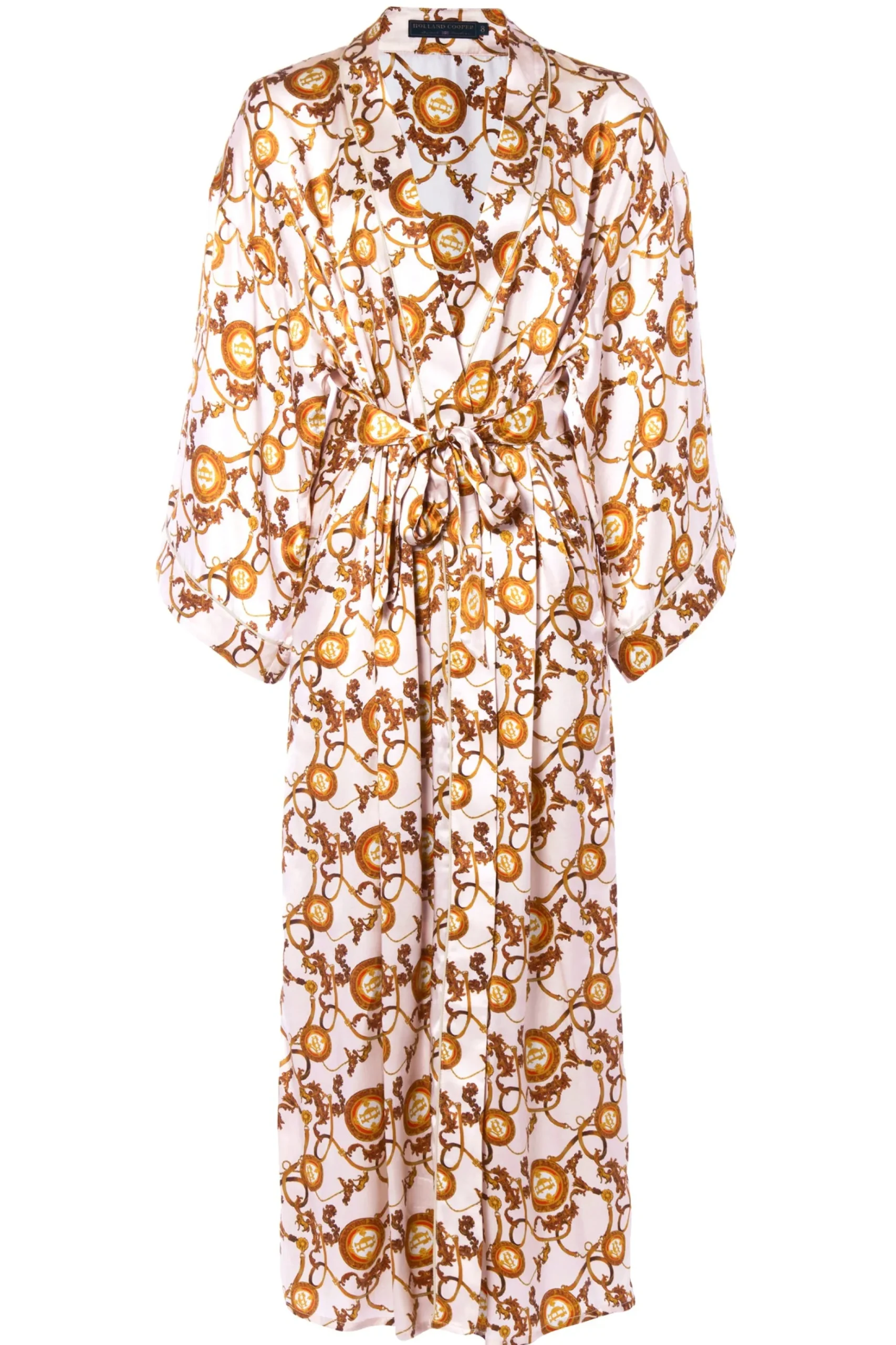 Silk Full Length Dressing Gown