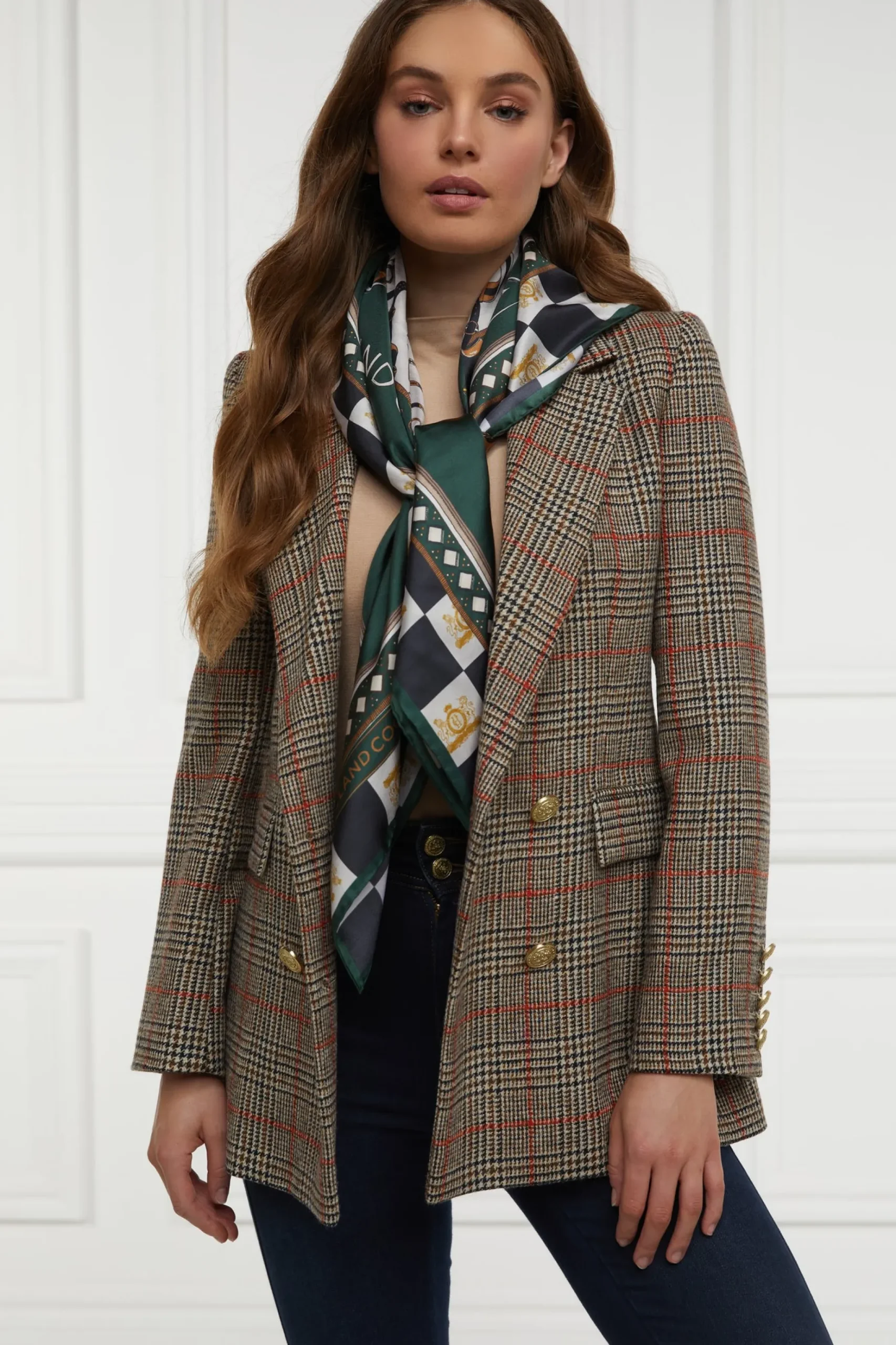 Stirrup Silk Scarf