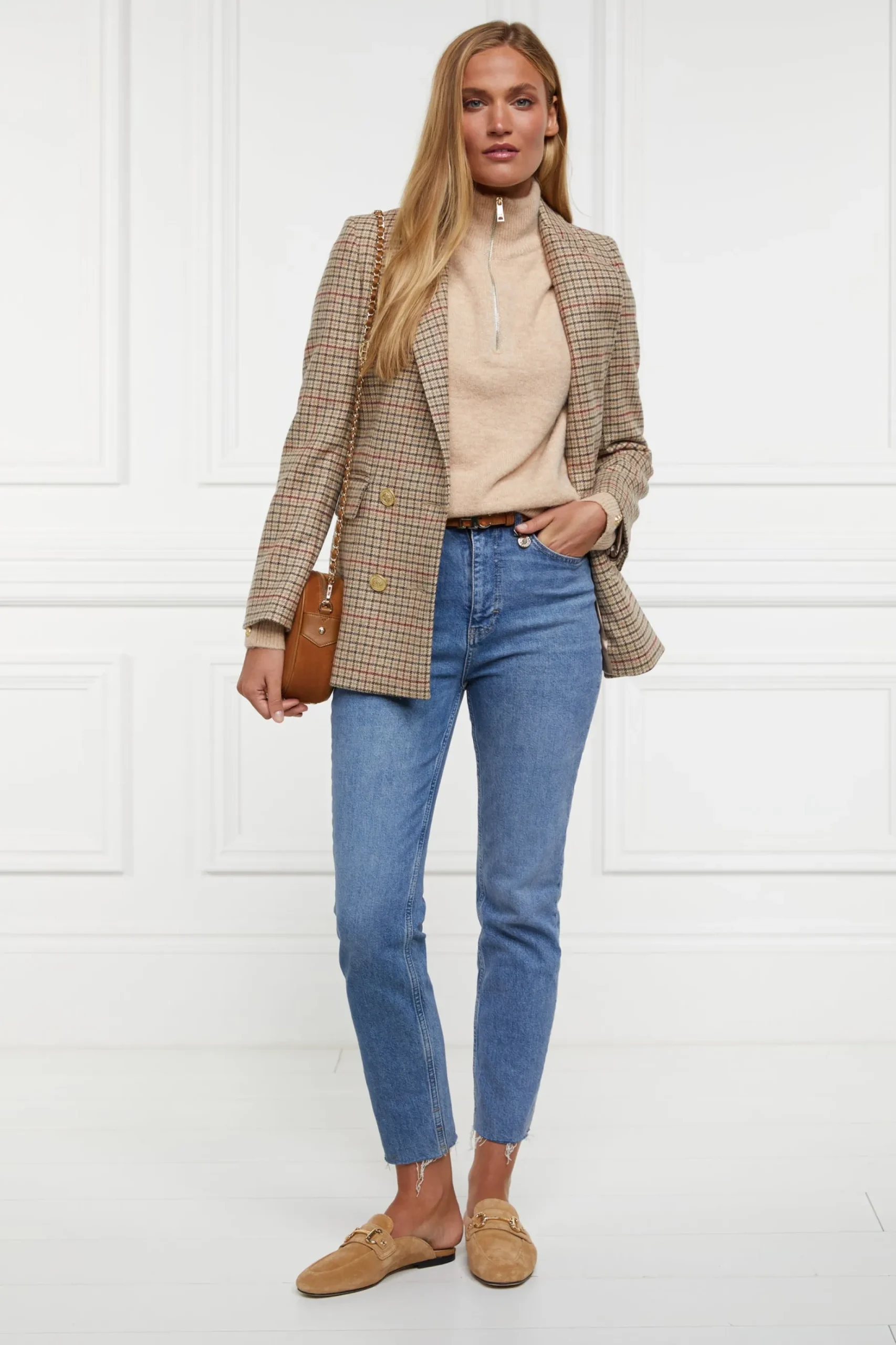 Tori Half Zip Knit