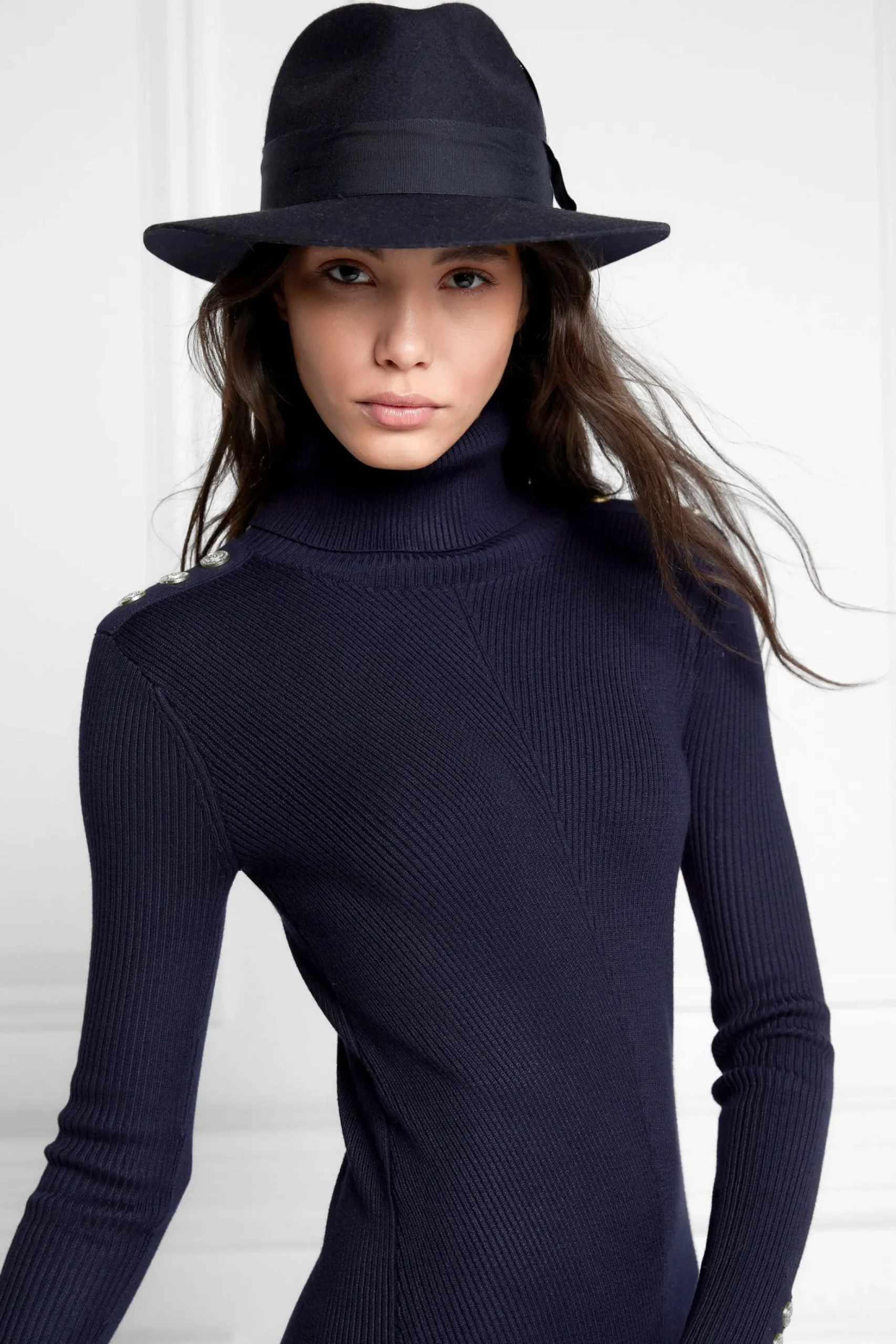 Trilby Hat Spot Feather