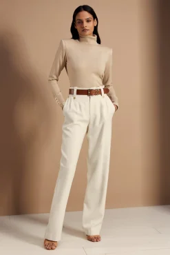 Victoria Cashmere Roll Neck